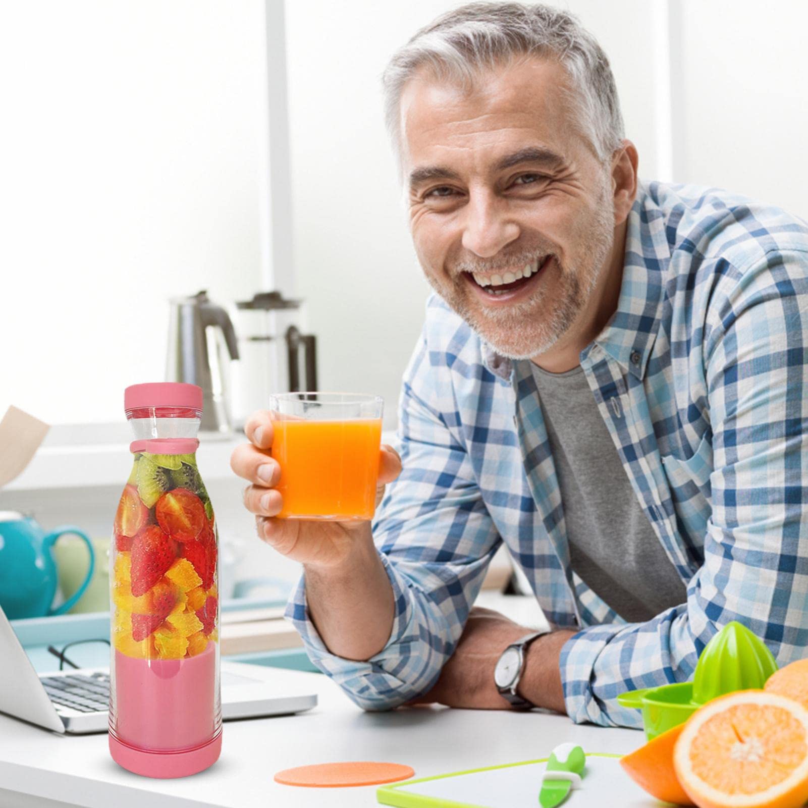 Amazon.co.jp : パーソナルブレンダー | 350ML ボトル形状の